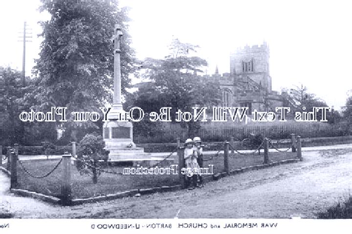 escort Barton under Needwood