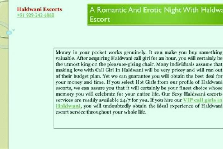 escort Haldwani