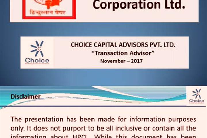 escort Hindustan Paper Corporation Ltd. Township