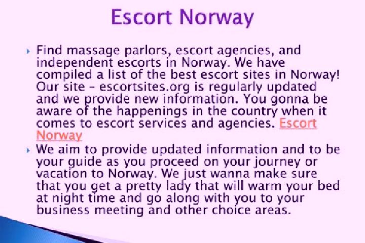escort Norway