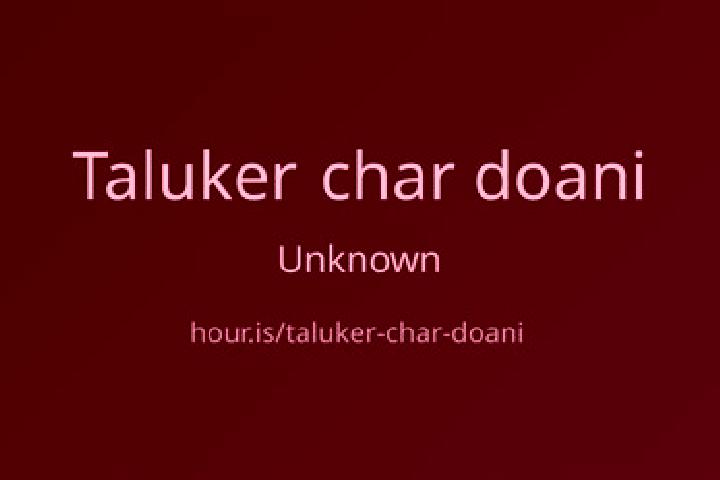 escort Taluker Char Doani