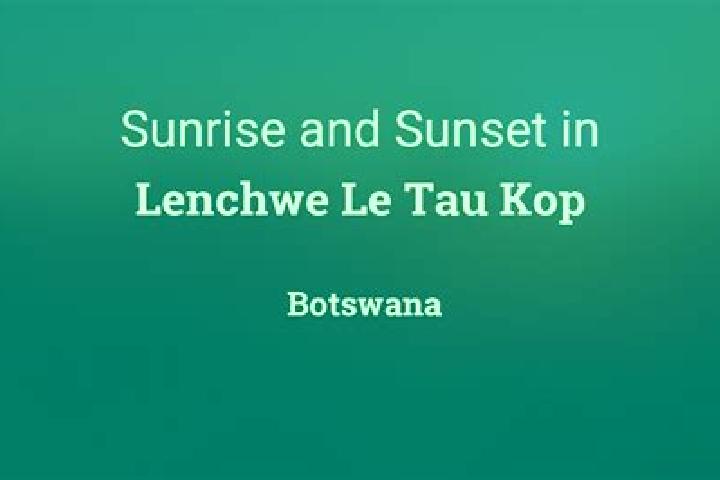 Escorts Lenchwe Le Tau, Botswana — Local Companions